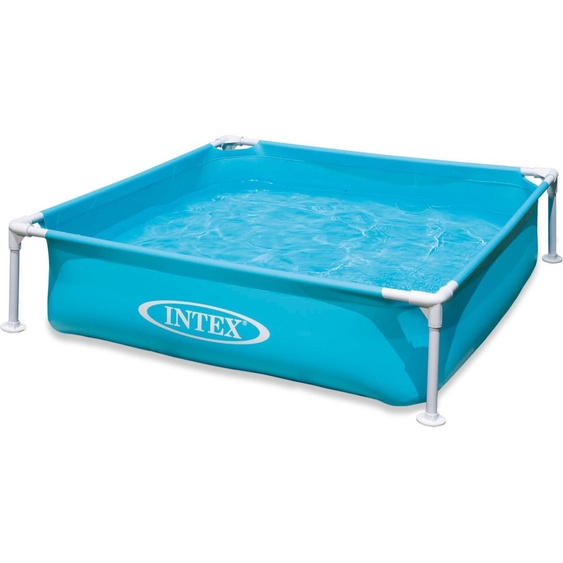 Piscine gonflable carrée pour enfants 122 x 122 x 30 cm INTEX 57173