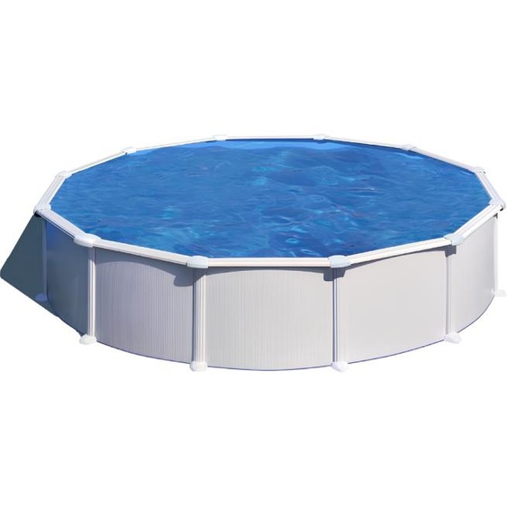 Piscine Gre acier ronde Atlantis - Ø 570 x H 132 cm (Filtre à sable)