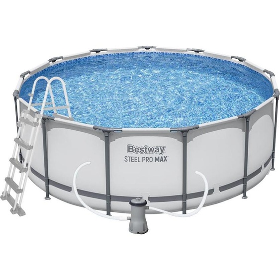 Piscine Steel Pro Max 396 x 122 cm avec accessoires