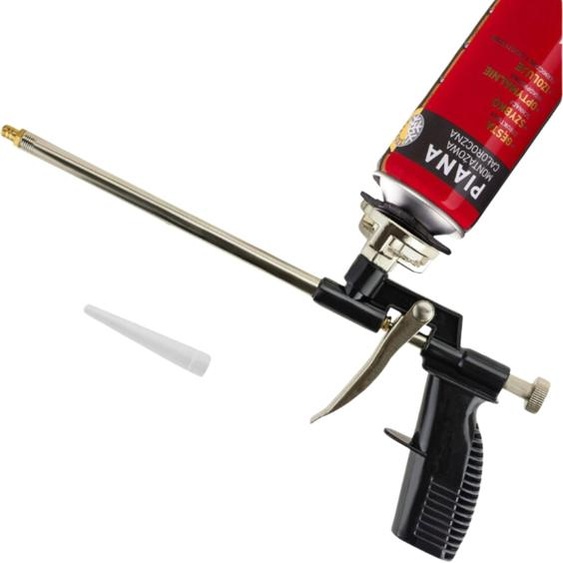 Pistolet à mousse métallique pour la construction et laménagement de terrariums