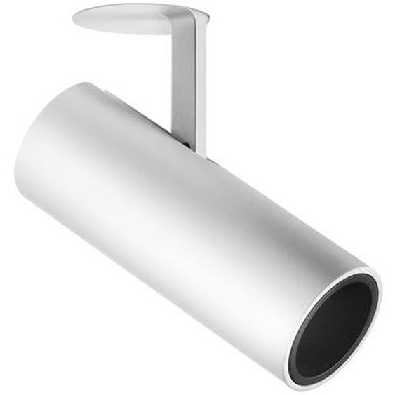 Plafonnier encastré Find Me Monopoint LED métal blanc / Spot rétractable et orientable - Flos