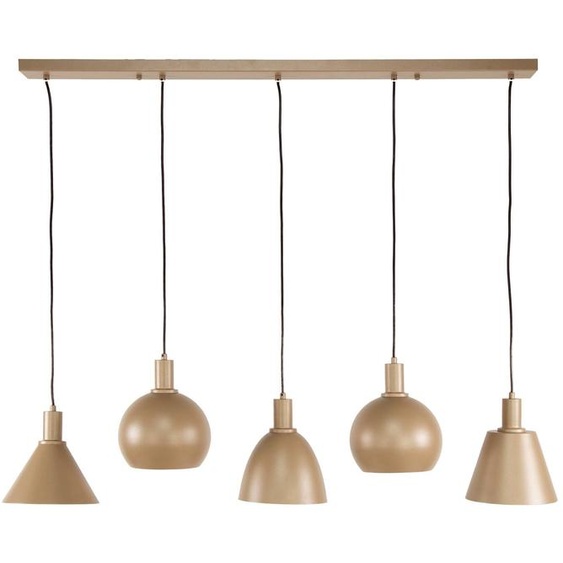 Plafonnier FURNLUX Metallo Beige 118 cm / Couleur principale : beige / Dimensions : 118 x 150 x 20 cm