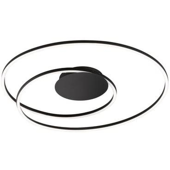 Plafonnier Led Holy Ø68 cm sable noir