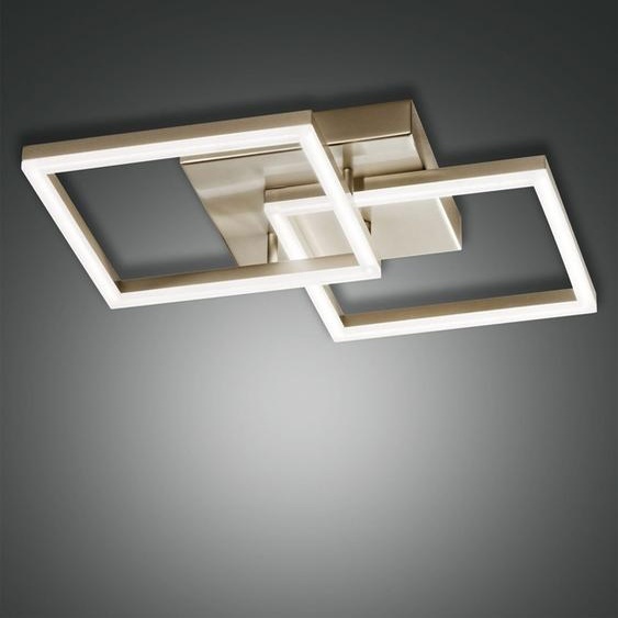 Plafonnier LED moderne BARD 39W Or Mat 3394-22-225 Fabas Luce