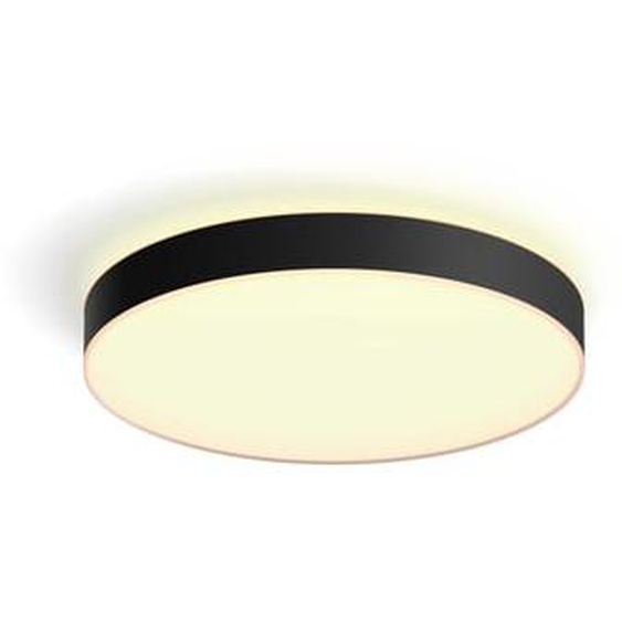 Plafonnier LED - PHILIPS HUE - Enrave XL - noir