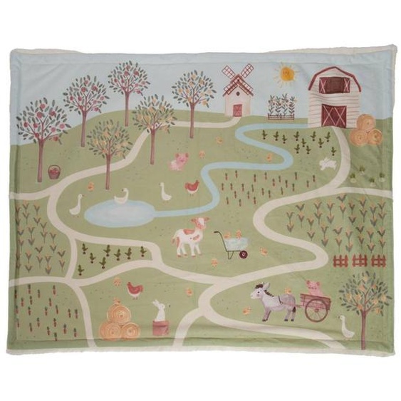 Plaid Campagne Décoré