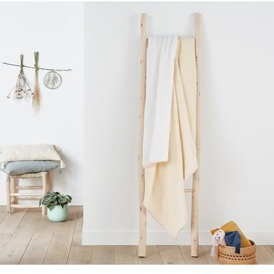 Plaid gaze de coton et sherpa, Kumla