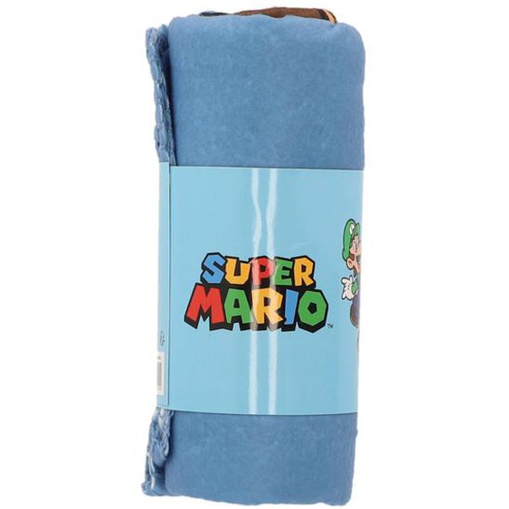 Plaid Mario & Luigi Bleu