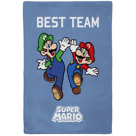 Plaid Mario & Luigi Bleu