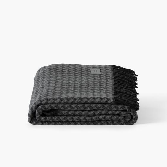 Plaid Baikal anthracite
