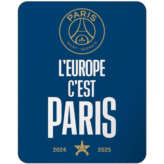 Plaid Polaire Imprimé, Psg Brille Bleu