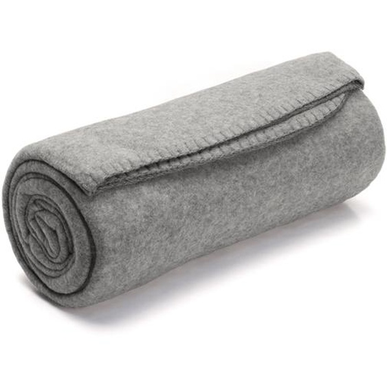 Plaid polaire Uno Gris Acier 130x170 cm