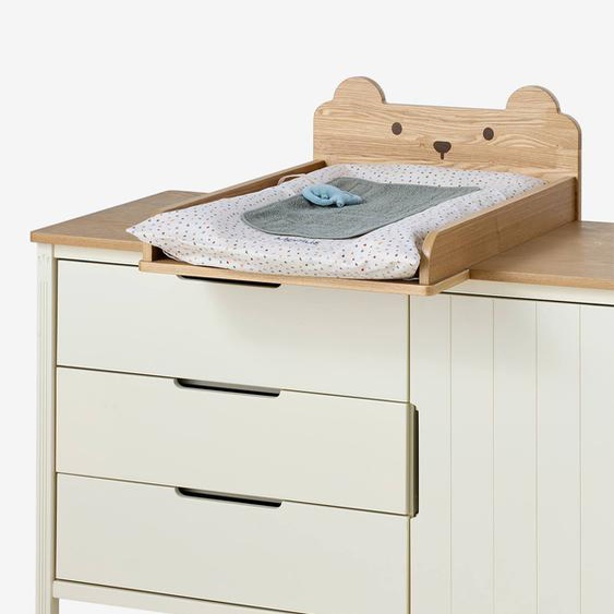 Plan à langer 52 cm Ourson bois