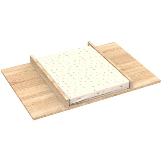 Plan À Langer Pour Commode En Bois - Seventies Marron