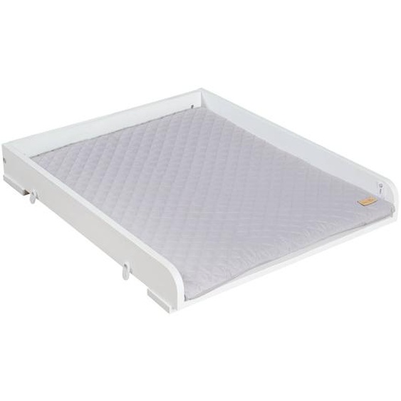Plan À Langer Pour Lave-linge + Matelas À Langer Déperlant Roba Style Blanc / Gris Argenté
