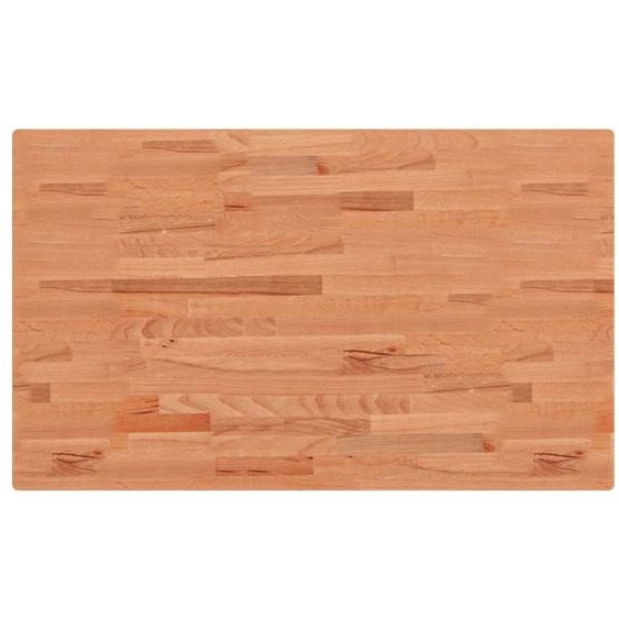 Plan de toilette 100x60x1,5 cm en hêtre massif