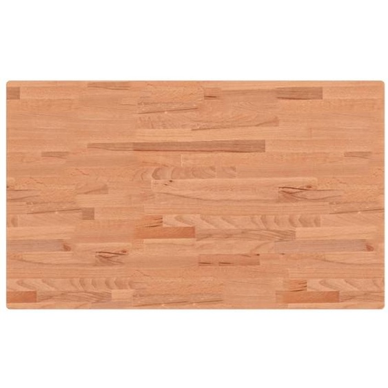 Plan de toilette 100x60x2,5 cm en hêtre massif