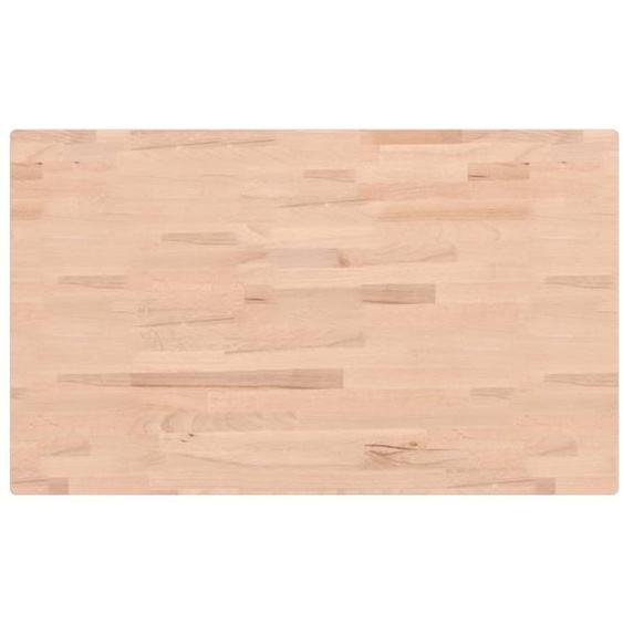 Plan de toilette 100x60x4 cm en hêtre massif