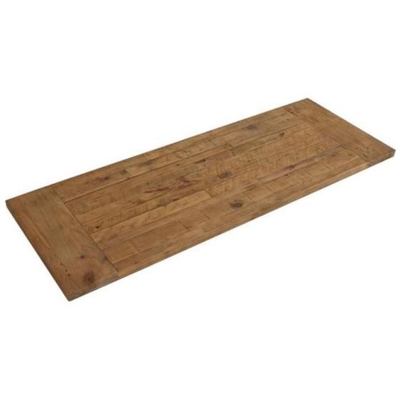 Plan de Travail - INTERIORS - 120x65 cm - Bois Recyclé - Cuisine - Marron