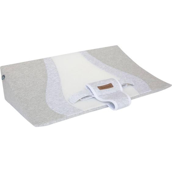 Plan Incliné 25° 3d Wave (pour Lit 60 X 120 Cm) Blanc, Gris