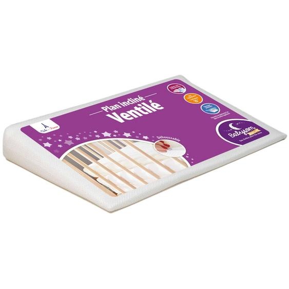 Plan Incliné Ventilé Inclinateur 10° Déhoussable Blanc