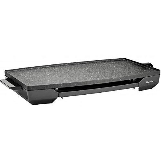 Plancha électrique effet pierre 2200w 59x34cm - Simeo cv502