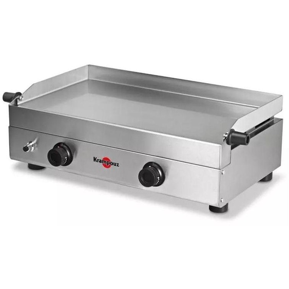 Plancha gaz 3400w plaque en inox 64x33cm - Krampouz - PFSV2MA-KR -
