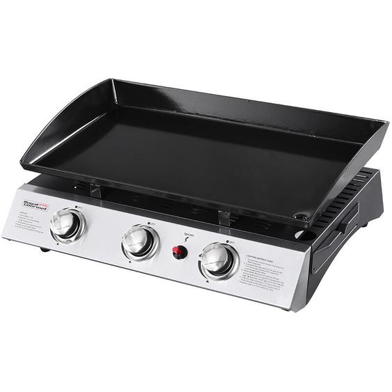 Plancha gaz Prato 3 brûleurs Jardideco