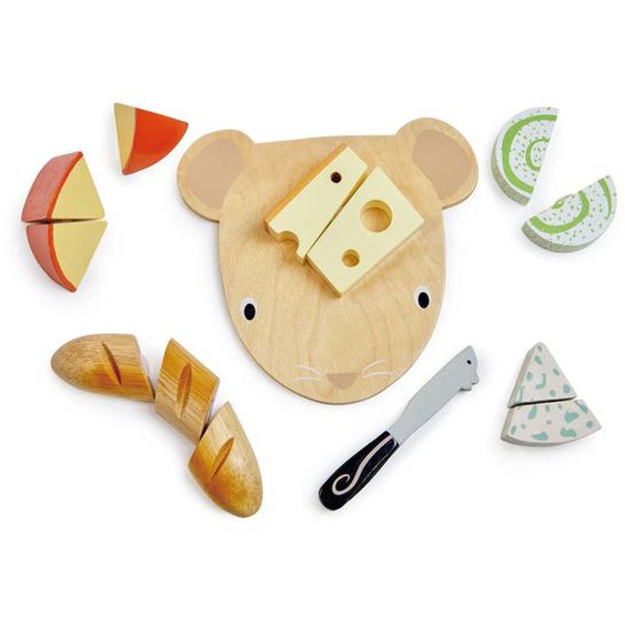 Planche À Découper Fromages Beige, Jaune, Vert