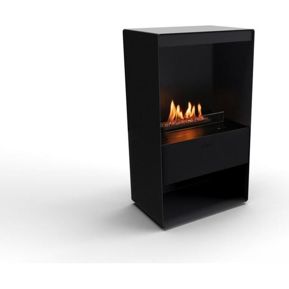 Planika - Senso Stove BEV Cheminée bioéthanol sans conduit, télécommande, acier, poêle bioéthanol