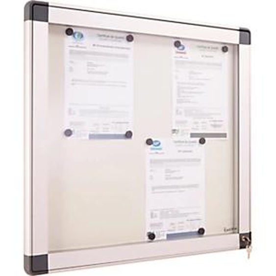 Planorga Vitrine dextérieur haute sécurité porte battante 6 feuilles - NF haute qualité et sécurité