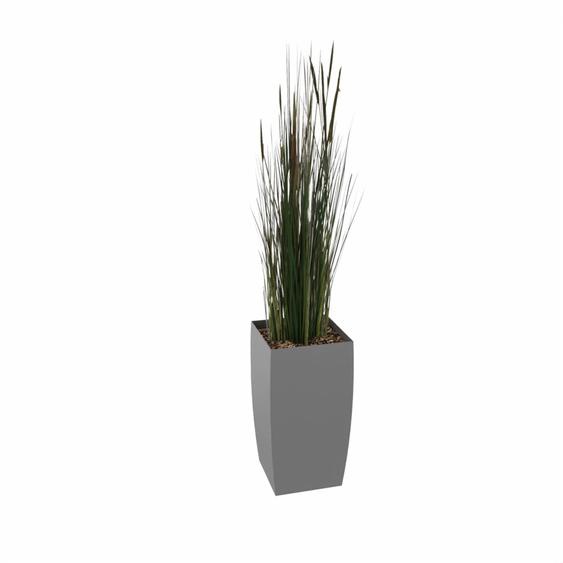 Plante artificielle dintérieur Zanichellie - Pot anthracite