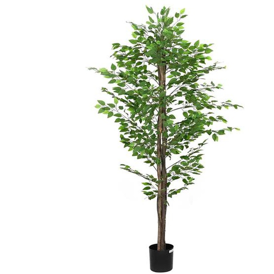 Plante artificielle ficus 1260 feuilles 200 cm vert