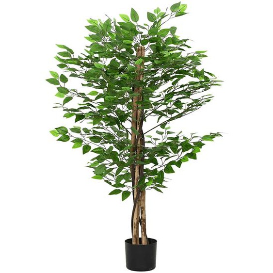 Plante artificielle ficus 788 feuilles 120 cm vert
