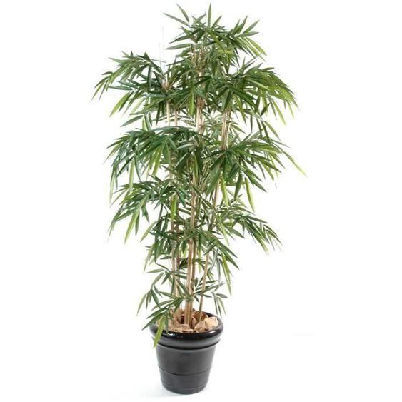Plante artificielle haute gamme Spécial extérieur - Bambou artificiel coloris vert - Hauteur 120 cm
