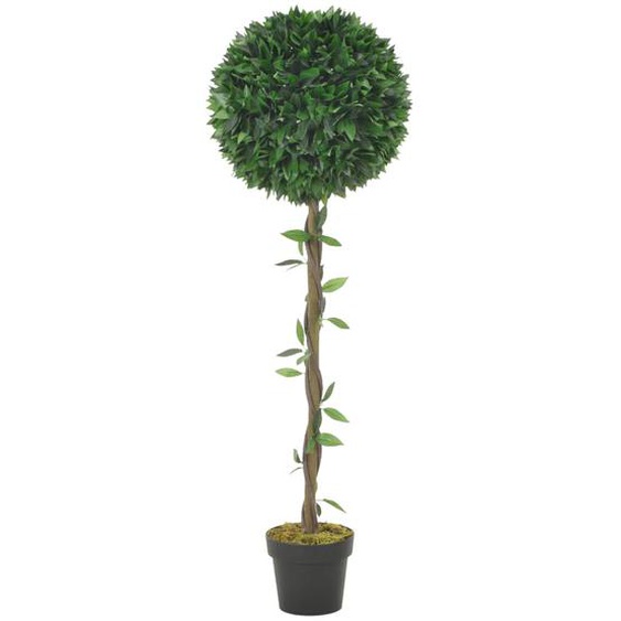 Plante artificielle Laurier avec pot Vert 130 cm