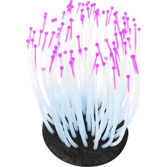 Plante corallienne artificielle vivante, ornement pour aquarium, aquarium sous-marin, veilleuse, violet