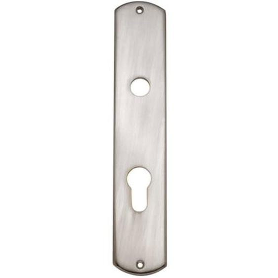 Plaque arrondie cylindre laiton 210x40x3 mm
