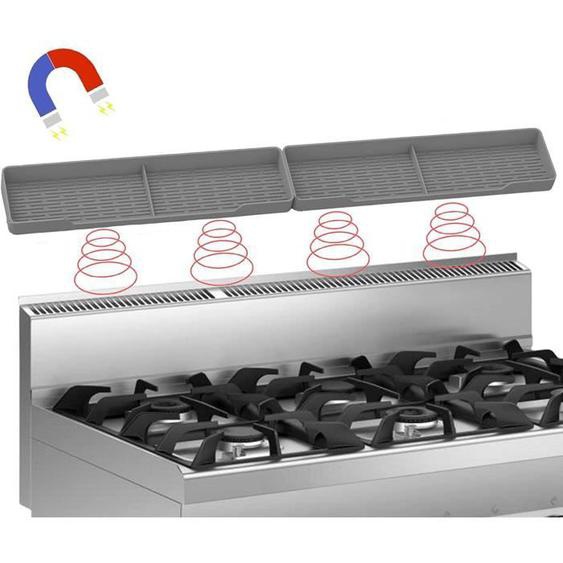 Plaque De Cuisson Magnétique En Silicone - Étagère À Épices Magnétique Sur La Cuisinière - Ustensiles De Cuisine Isolés Therm[N869]
