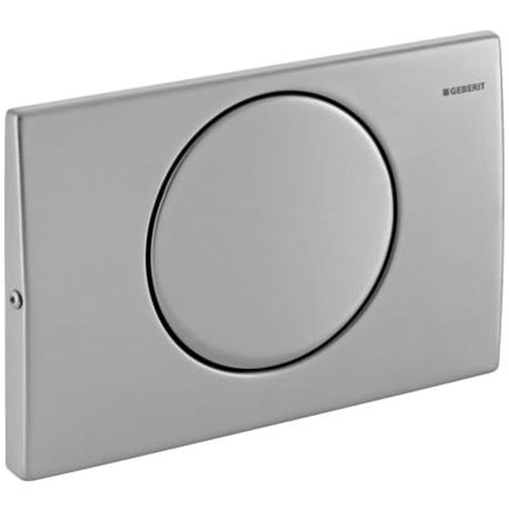 Plaque de déclenchement interrompable MAMBO acier inoxydable GEBERIT 115.751.00.1