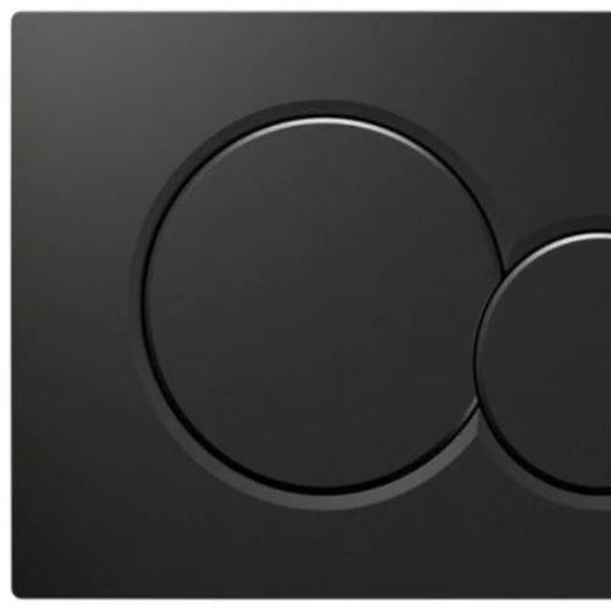 Plaque de déclenchement SIGMA 01 chromé brillant pour bati-support Duofix UP320 / UP720 - GEBERIT - 115.770.21.5