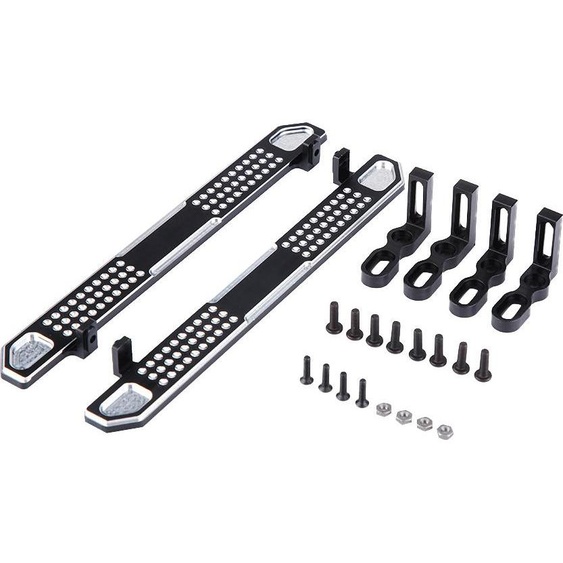 Plaque de pédale en alliage daluminium Pièces détachées pour Traxxas TRX-4 1:10 RC Car