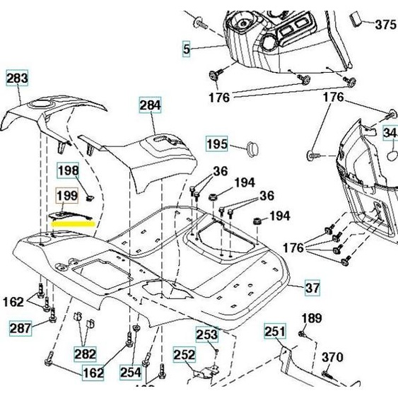 Plaque de tracteur Husqvarna TC242TX ( Anciens codes de produit 532418739 )