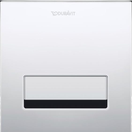 Duravit DuraSystem plaque de déclenchement électronique pour urinoirs A2, avec fonction de nettoyage, zinc moulé, 130x150mm, WD5007013000