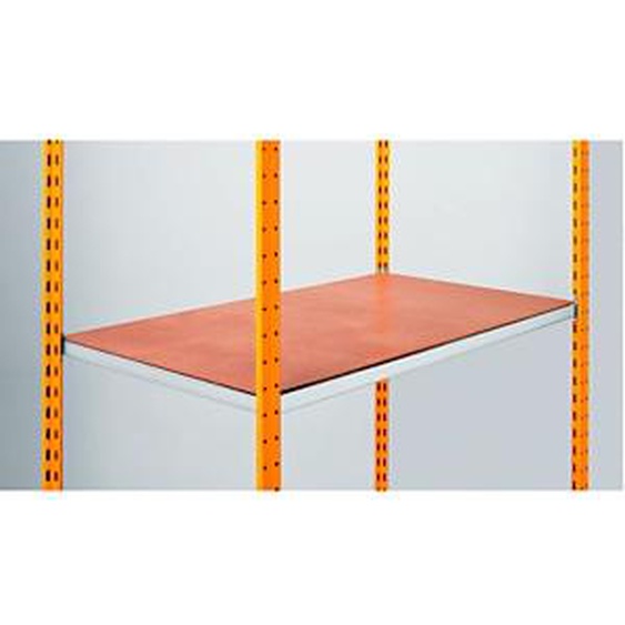 Plaque isobois pour rayonnage industriel Multi Rack 200 - L. 125 x P. 40 cm (Lot de 5)