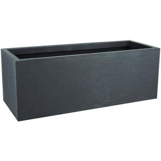 EDA - plastique Jardiniere Graphit Up - 57 l - 79,5 x 29,5 x 29,5 cm - Gris anthracite