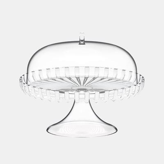Plat de présentation sur pied avec cloche - Dolcevita