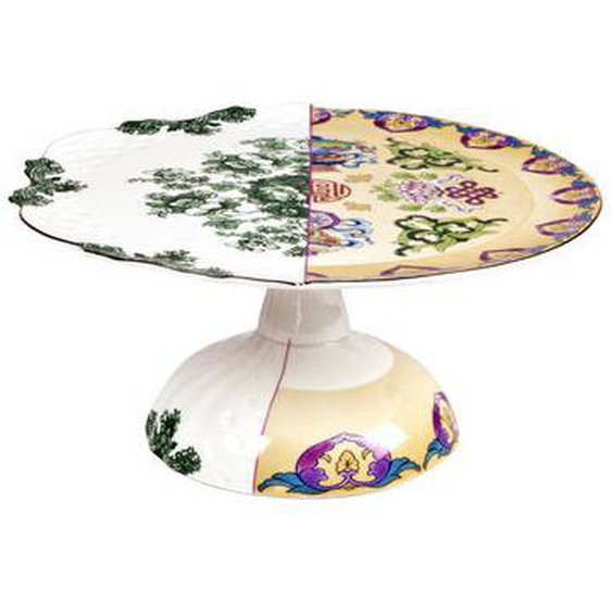 Plateau à gâteau Hybrid Raissa céramique multicolore / Ø 26 cm - Seletti