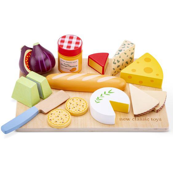 Plateau De Fromages En Bois Beige