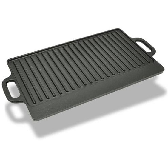 Plateau de gril réversible Fonte 50x23 cm